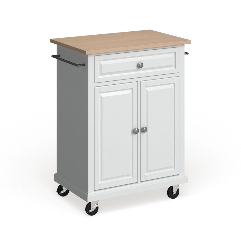 Wood Top Kitchen Cart - 31W x 18D x 35.5H