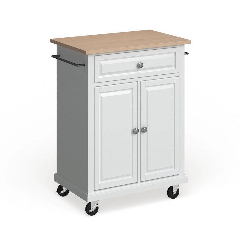 Wood Top Kitchen Cart - 31W x 18D x 35.5H
