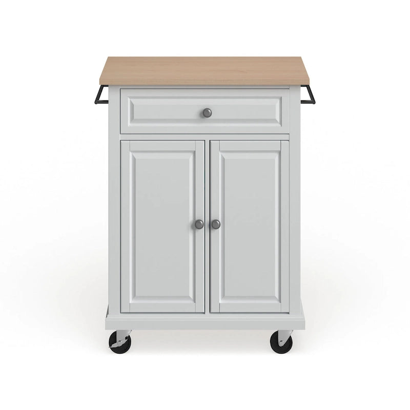Wood Top Kitchen Cart - 31W x 18D x 35.5H
