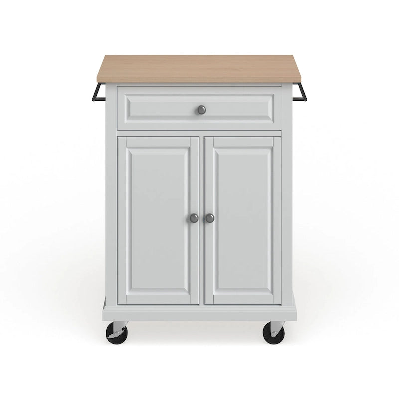 Wood Top Kitchen Cart - 31W x 18D x 35.5H