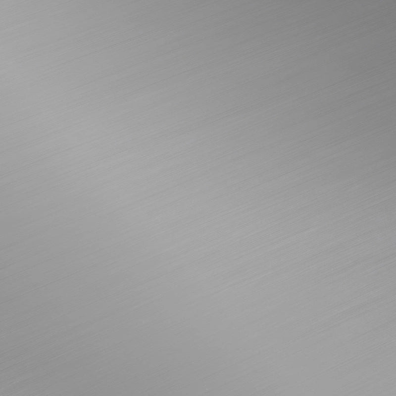 Stainless Steel Top Kitchen Island with X-Back Stools