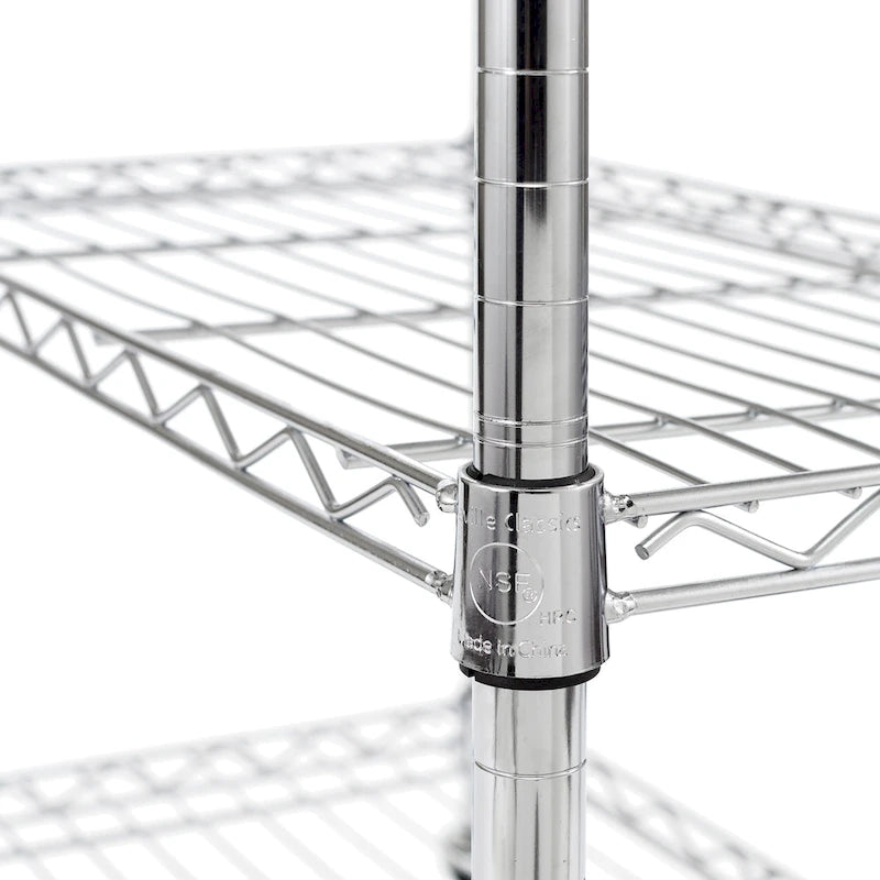 Stainless-Steel Utility Cart NSF, 30 W x 20 D x 36 H