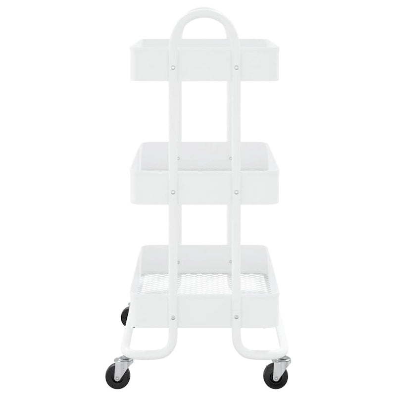 3-Tier Kitchen Trolley Storage Utility Cart - 16.9" x 13.4" x 31.1"