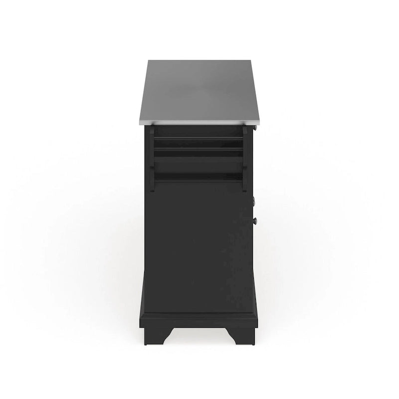 Stainless Steel Top Full Size Kitchen Island/Cart - 18d x 51.5w x 36h