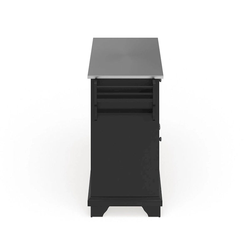 Stainless Steel Top Full Size Kitchen Island/Cart - 18d x 51.5w x 36h