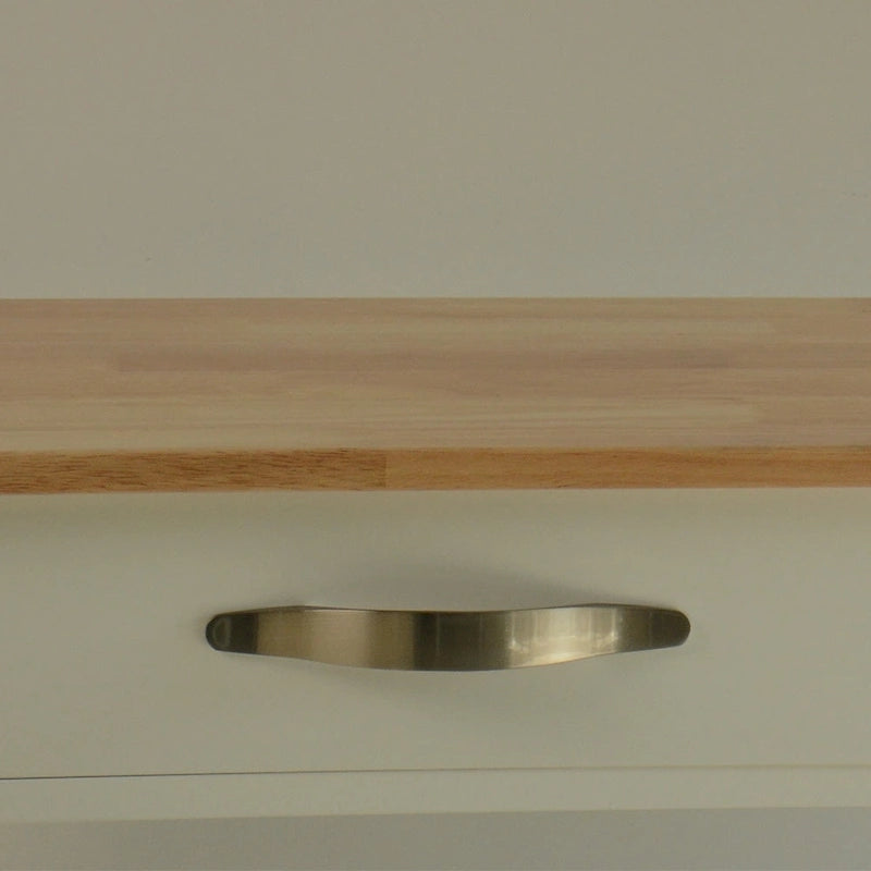 Kitchen Island with Storage & Wheels